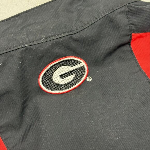 Vintage 90s Nike Team Georgia Bulldogs NCAA University Zip Up Windbreaker Large - Picture 9 of 9